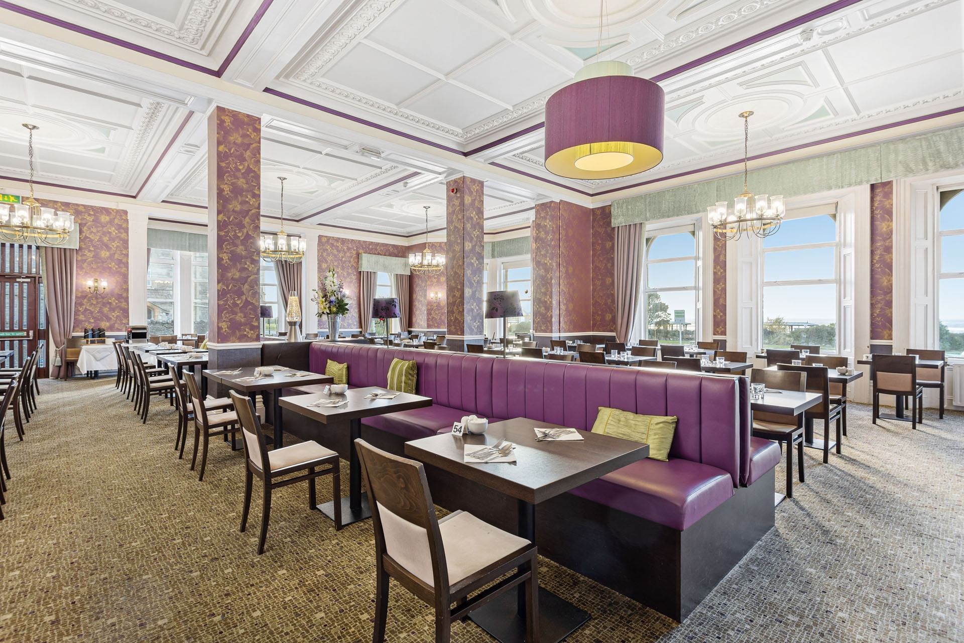 Restaurant at The Grand Atlantic Hotel in Weston-super-Mare