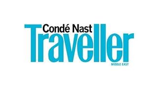The Logo of Conde Nast Traveller Middle East used at The Londoner