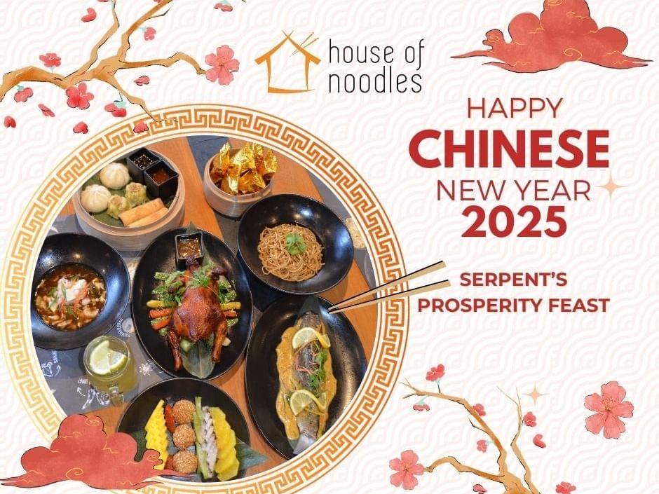 Chinese New Year Menu at House of Noodles