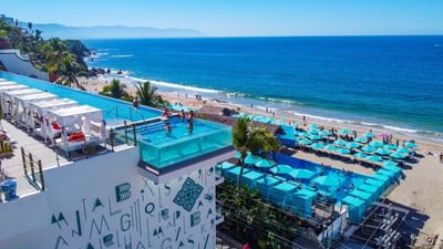 Vista Aerea de Almar Resort Luxury LGBT