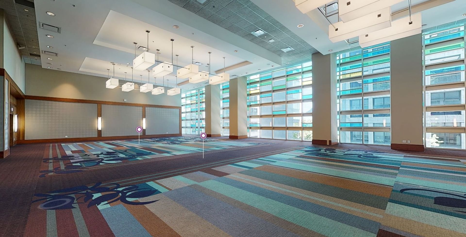 ballroom A & B at Coast Coal Harbour Vancouver by APA