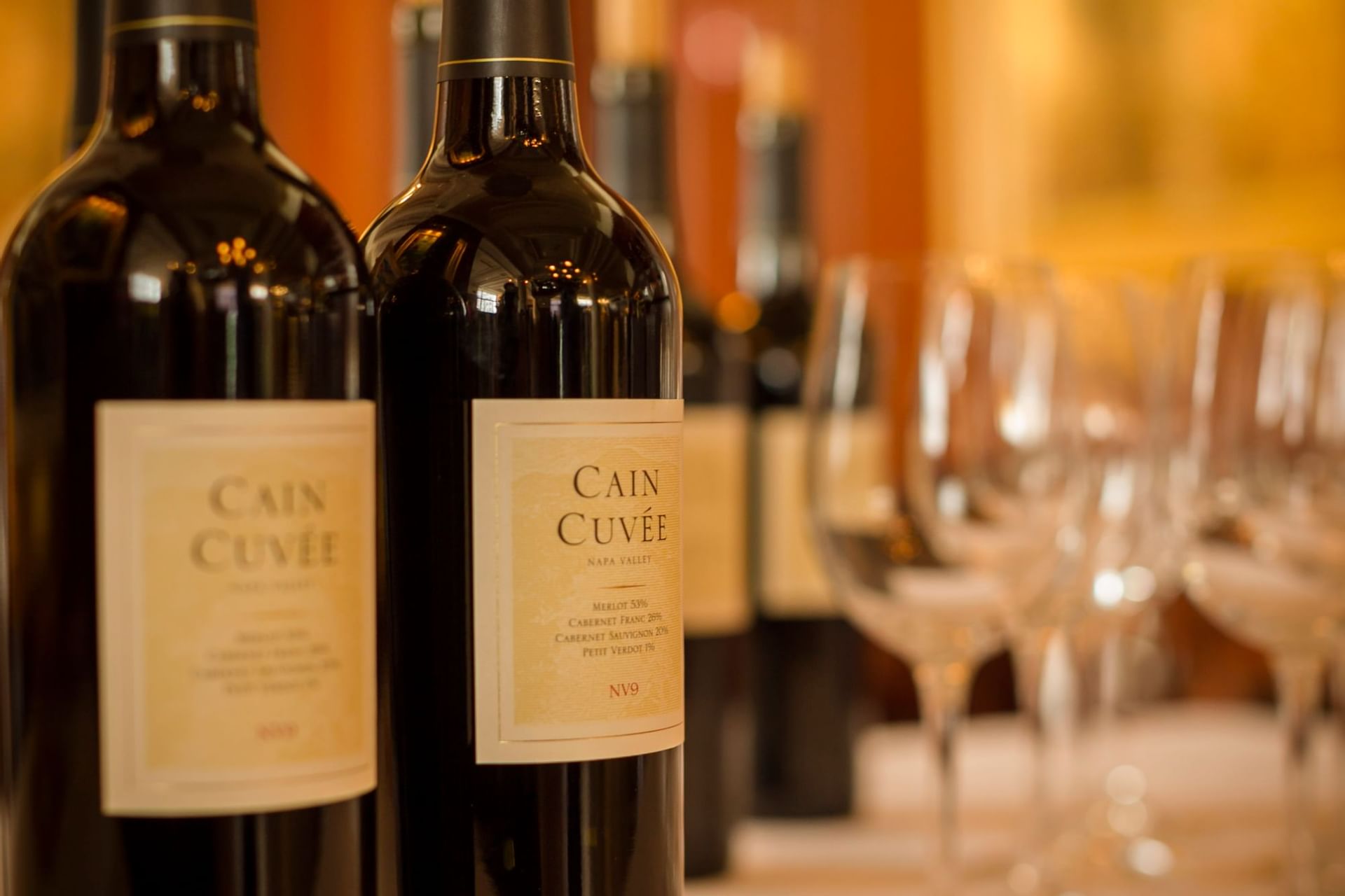 Cain Wine Bottles