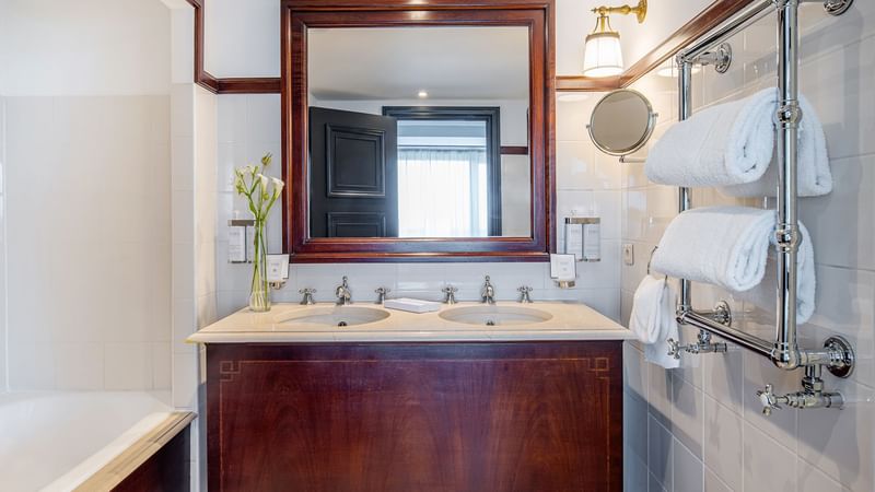 Salle de bain de la suite Warwick