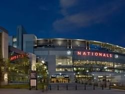 Exterior of the Nationals Park near Capitol Skyline Hotel