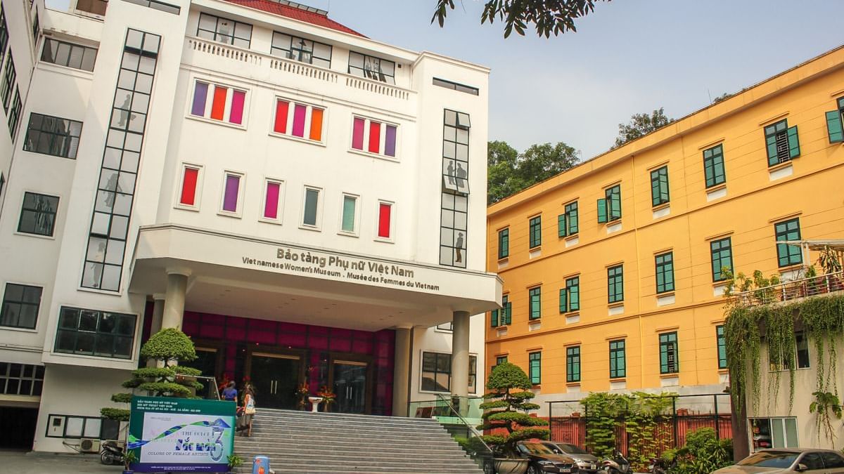 Exterior view of Vietnamese Women's Museum near Sunway Hotel Hanoi