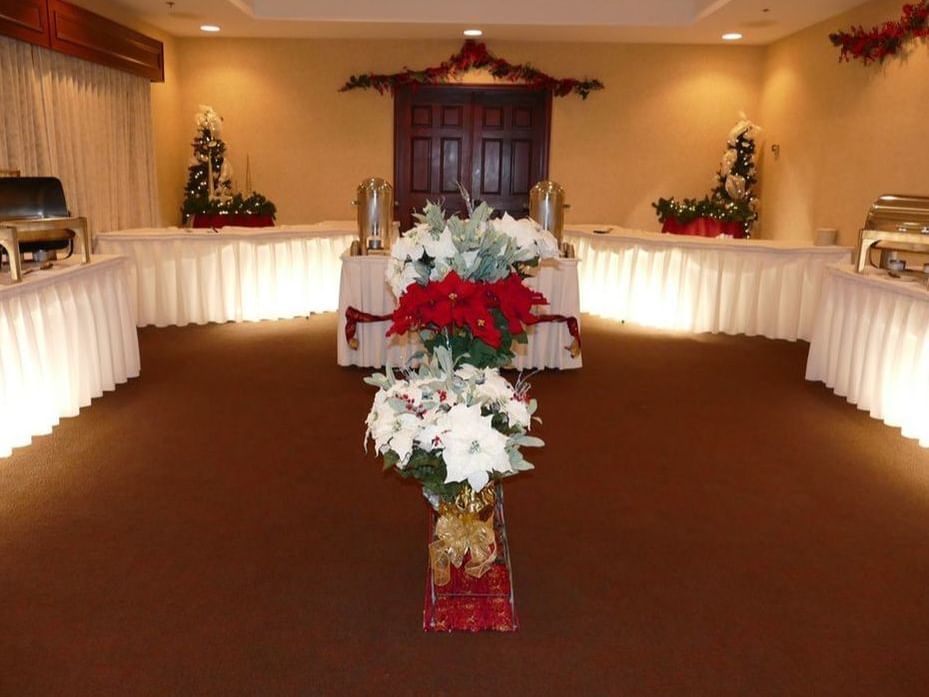 View of the elegant Board Room at Wedgewood Resort