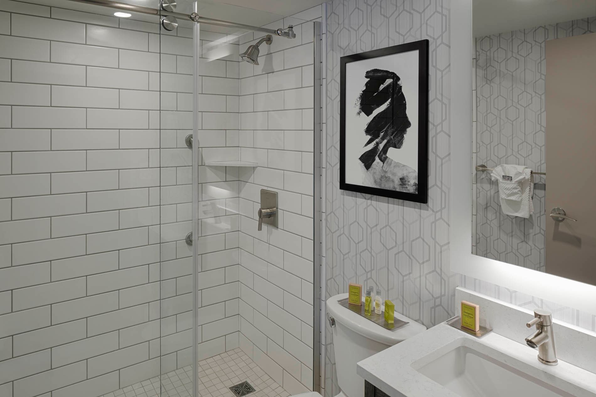 Bathroom Interior of a bedroom at the Kingsley