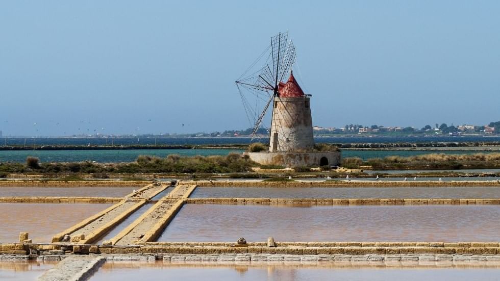 Salt mines at Cagliari near Falkensteiner Hotels and Residences