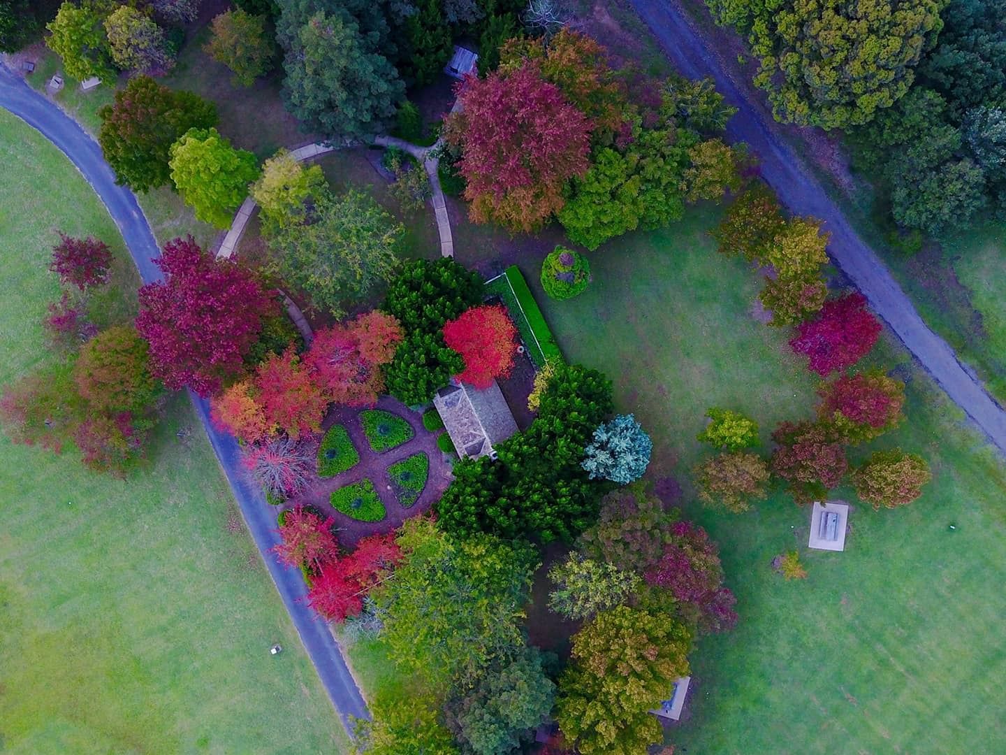 High-angle view of Fagan Park near Nesuto Hotels