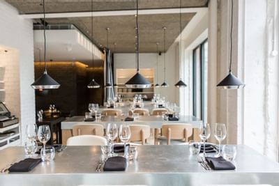 Dining Area Layout Leicester Square Kitchen