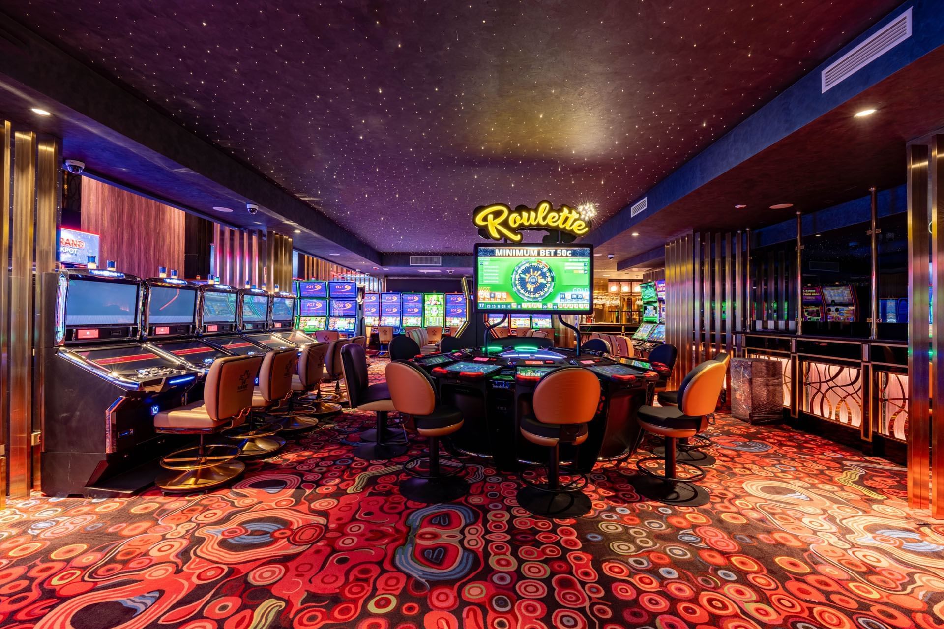 Casino at Merit Starlit Hotel in Budva Montenegro