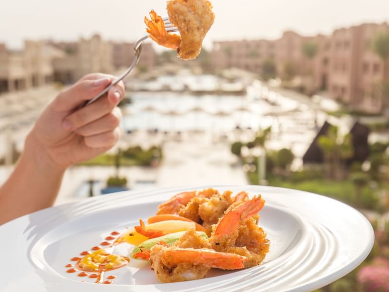 24-hour Room Service at Pickalbatros Aqua Vista Resort in Hurghada
