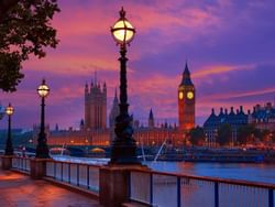 View of London's Houses of Parliament