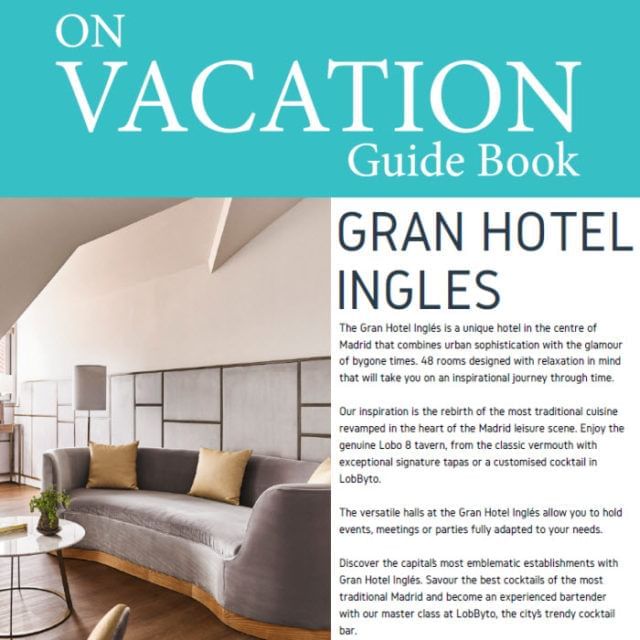 Gran Hotel Inglés en On Vacation Guide Book