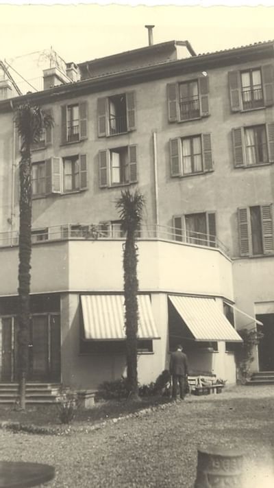 Giardino Hotel Manin nel 1940