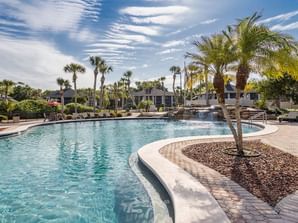 Outdoor pool in Palm Coast at Legacy Vacation Resorts