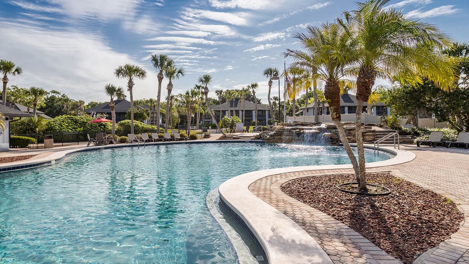  Outdoor pool area in Palm Coast at Legacy Vacation Resorts 