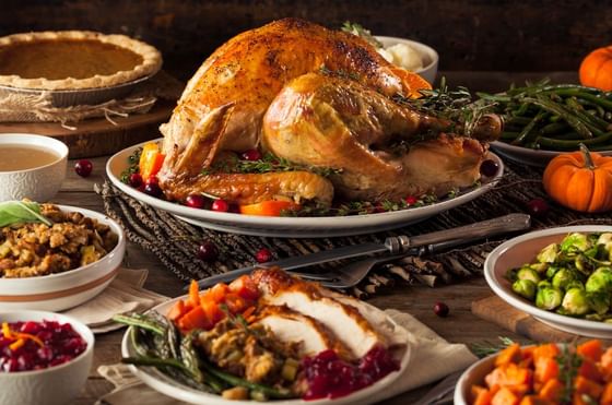 Thanksgiving Dinner Buffet at Fountain View Cafe