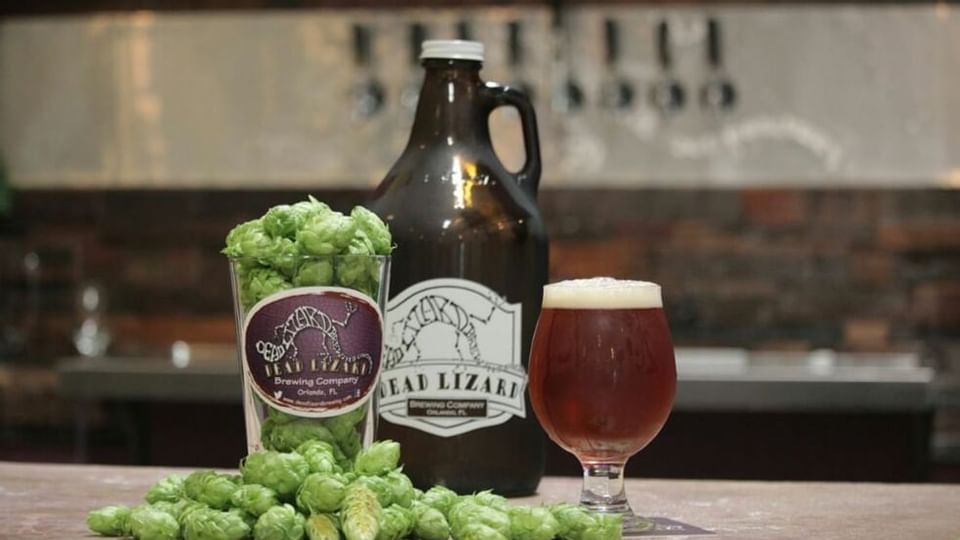 Beers of Dead Lizard Brewing near Legacy Vacation Resorts