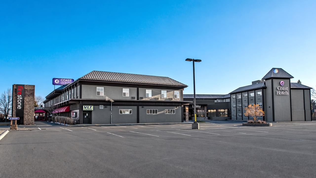 Front of Coast Lethbridge Hotel & Conference Centre.