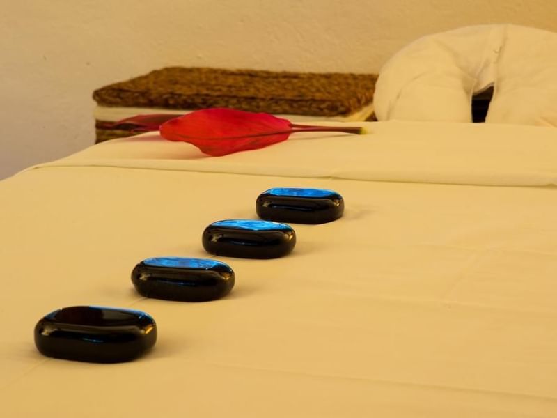 Massage bed of Nabane Spa at Grand Fiesta Americana Oaxaca