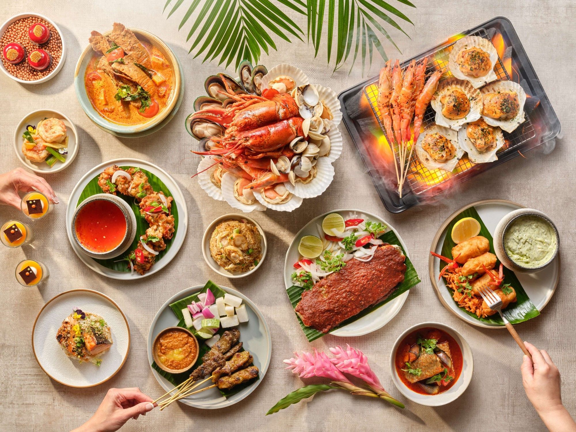 Highlights of the Treasures of The Sea Dinner Buffet