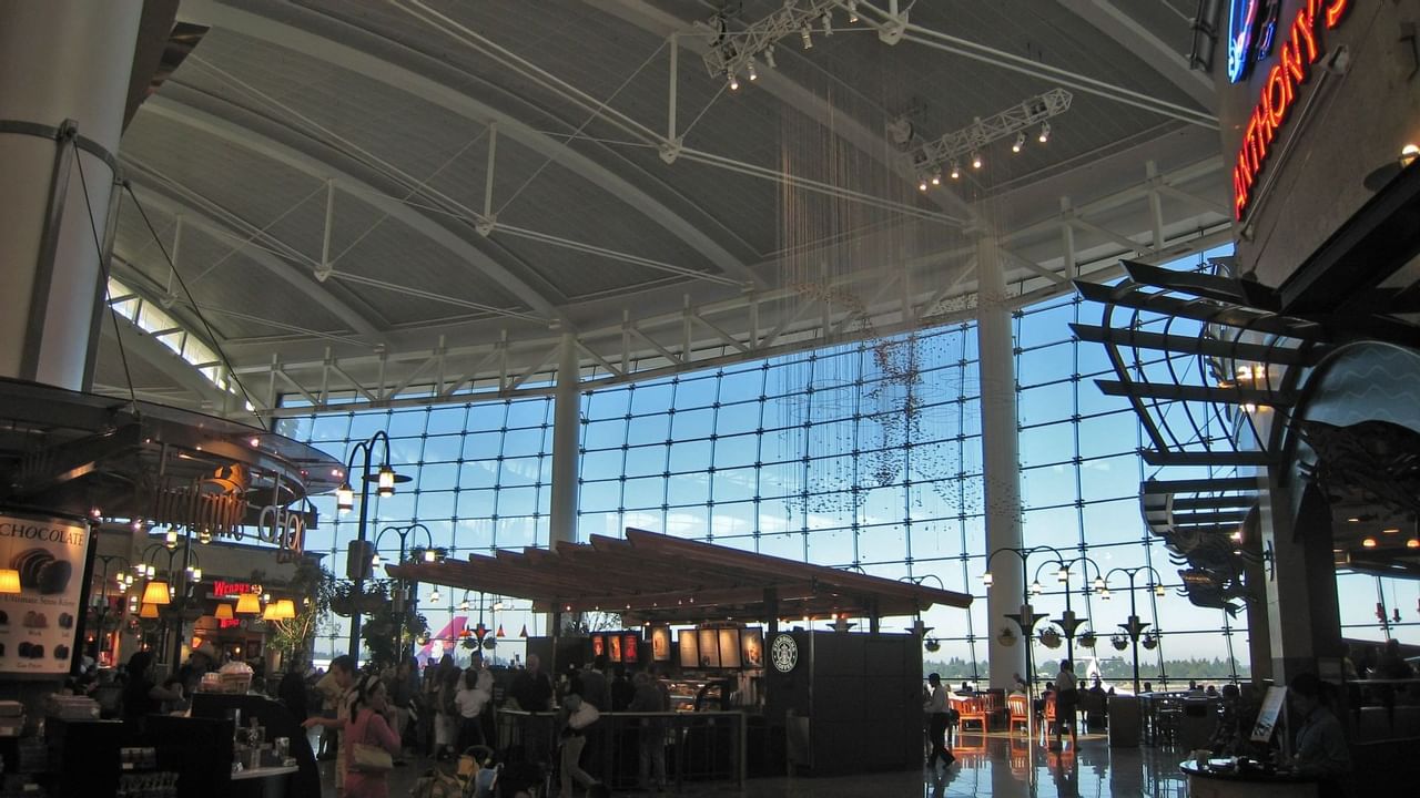 Interior of Sea-Tac Airport