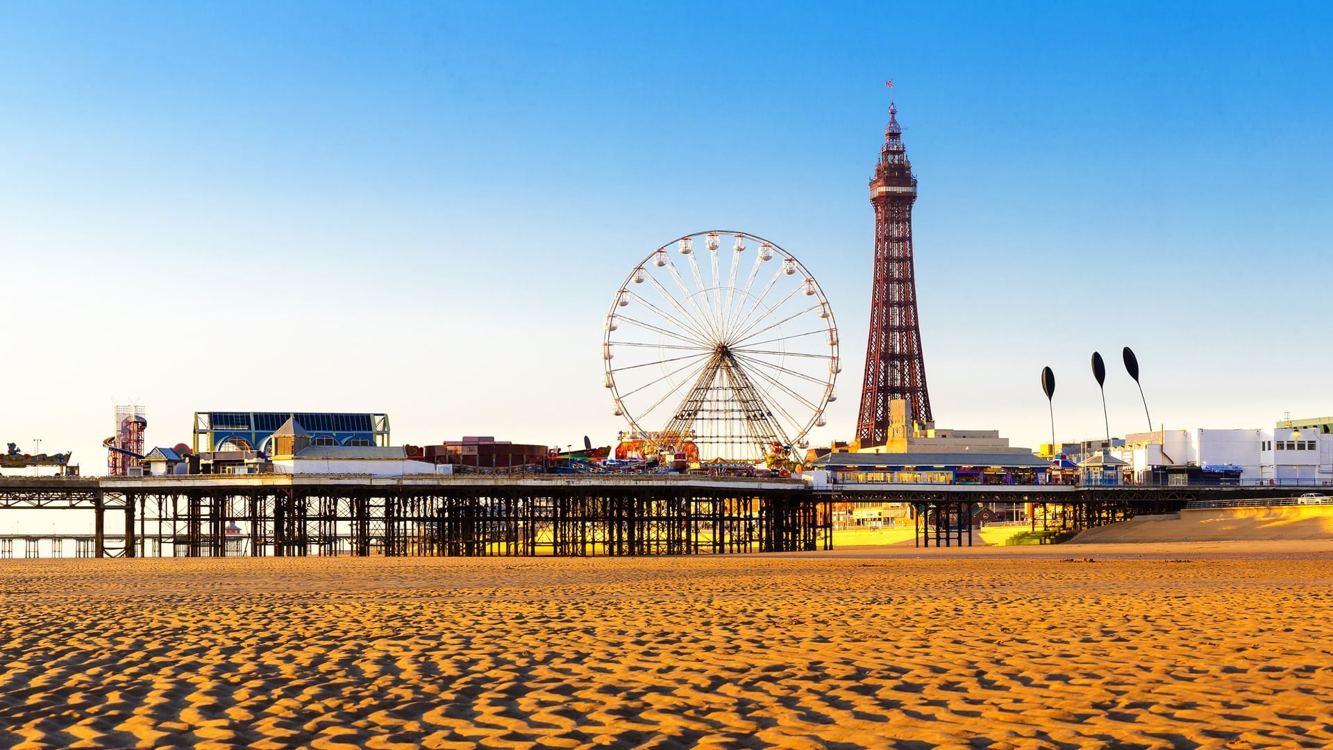 Blackpool Tower & Central Pier Ferris Wheel near Village Hotels
