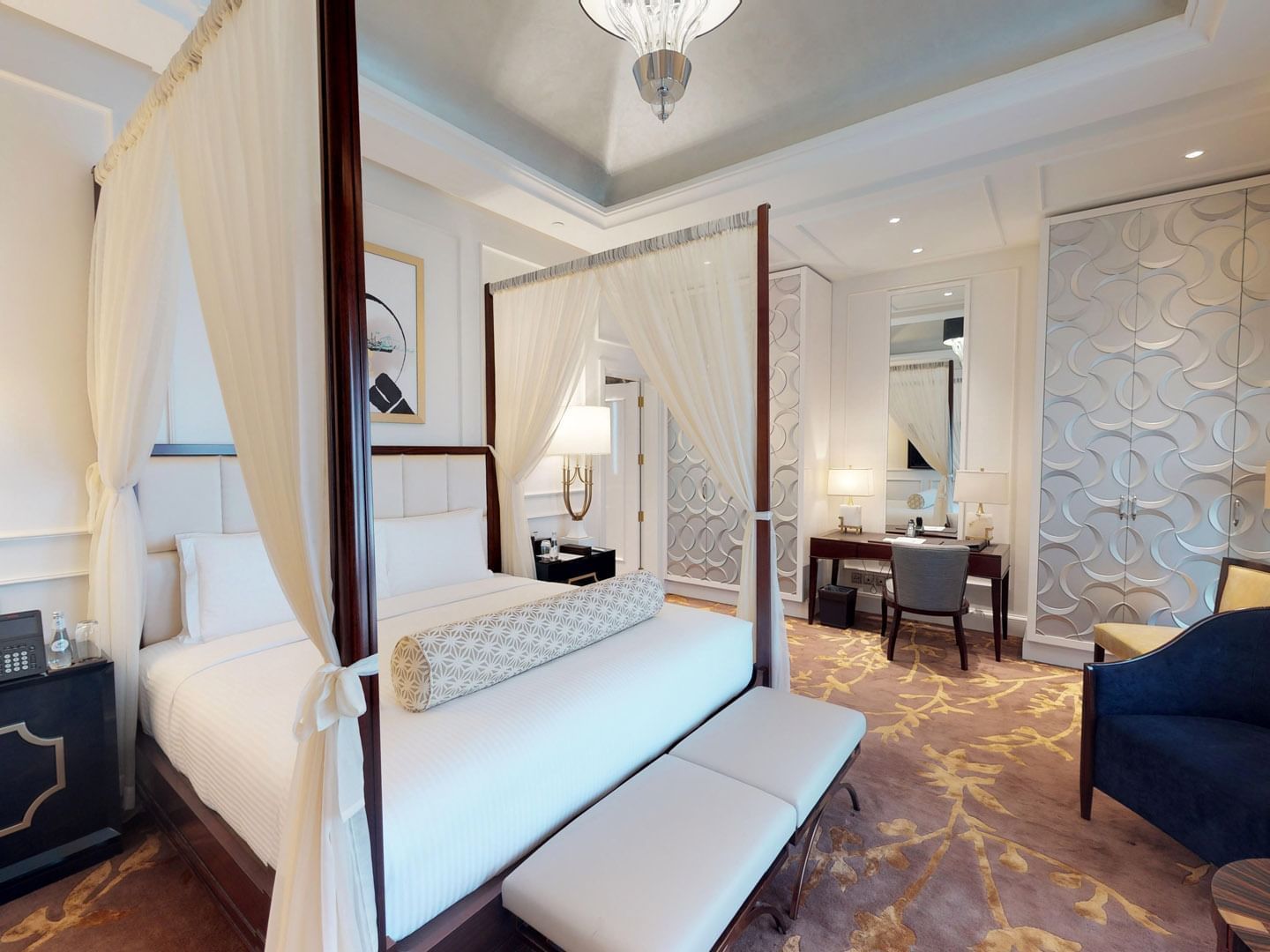 Interior of Princely suite at Hotel Galleria