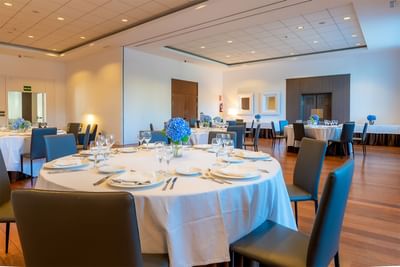 Sala de eventos del Hotel Amura Alcobendas cerca de Madrid