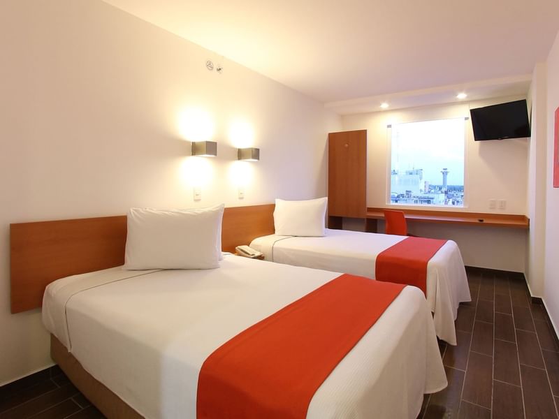 Interior de la habitación Superior Queen en One Hotels