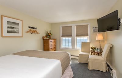 Cottage bedroom interior