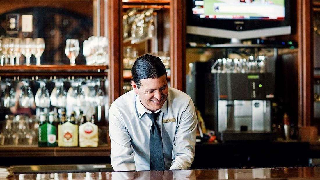 Cena Lounge bartender