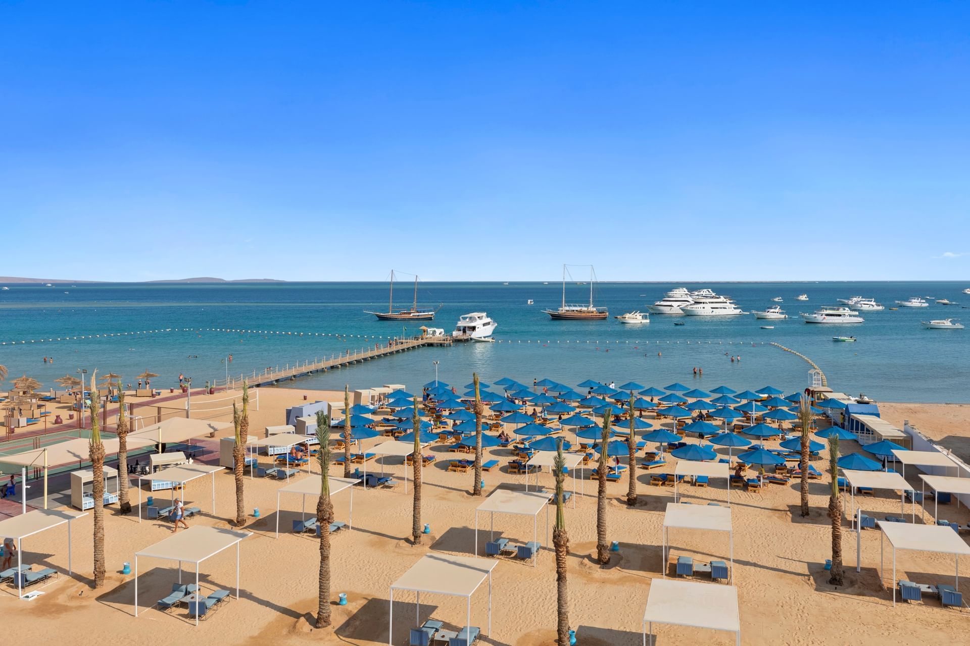 Beach near Pickalbatros Blu Spa Resort in Hurghada