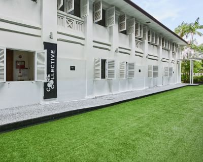 Exterior view and garden of Amara Sanctuary Resort