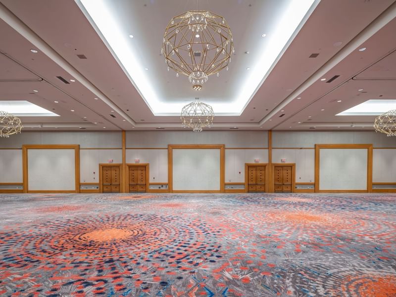 Interior of Atlantic Ballroom at Diplomat Beach Resort
