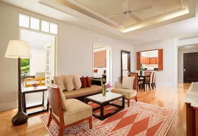 Living Space of Merchant Three Bedroom Suite at Danna Langkawi