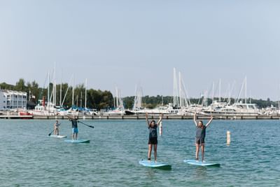 Paddle board Round Lake