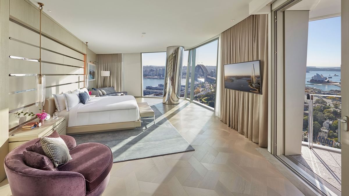 Interior of One Bedroom Crystal Villa at Crown Towers Sydney