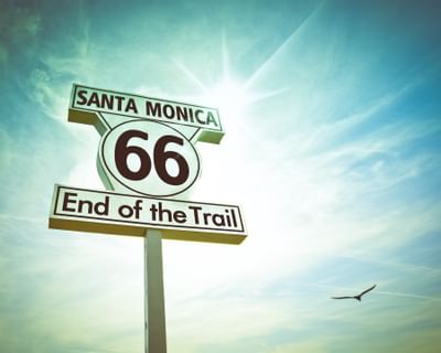 Route 66 sign
