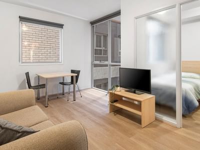 2 Bedroom - Standard Apartment Living Area 