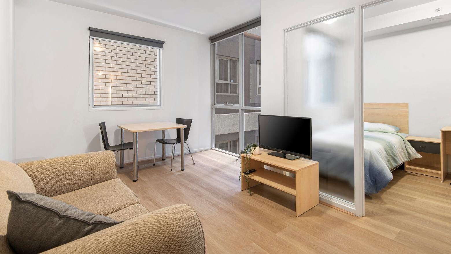 2 Bedroom - Standard Apartment Living Area 