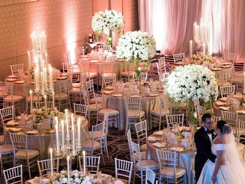 Wedding hall at Sofitel Sydney Wentworth