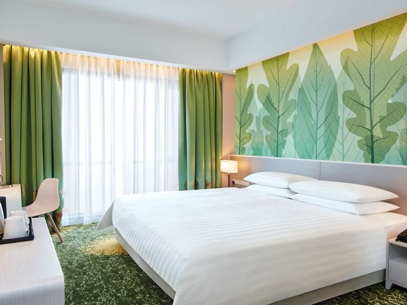 Hollywood King Size bed for Superior Room at Sunway Velocity Hotel Kuala Lumpur