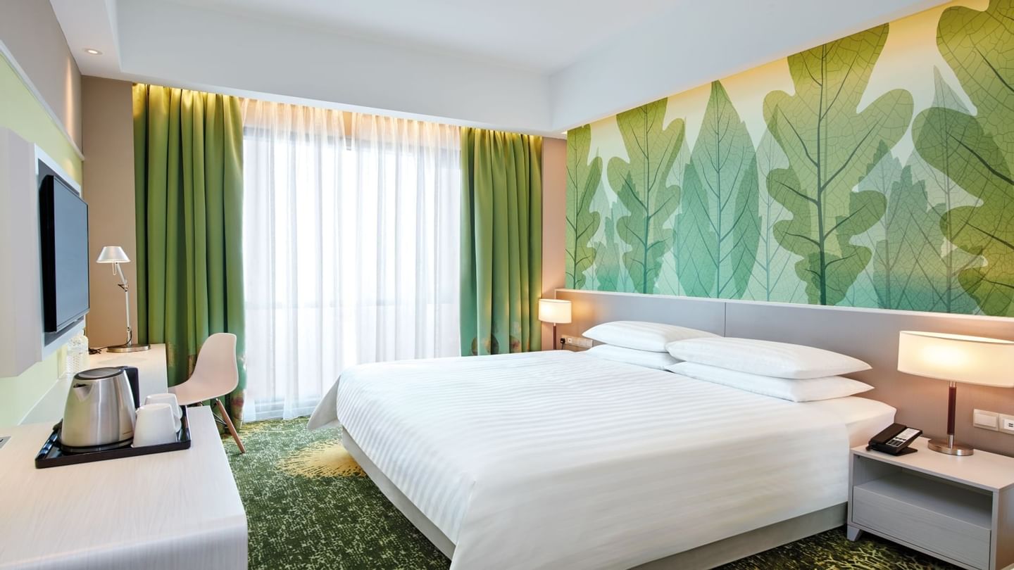 Hollywood King Size bed for Superior Room at Sunway Velocity Hotel Kuala Lumpur