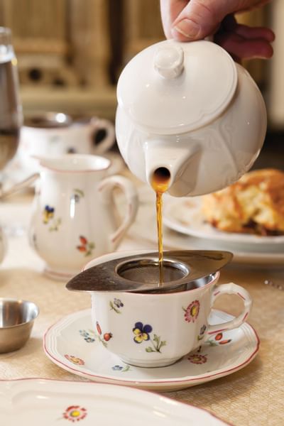 Afternoon Tea served at Chez Philippe in Peabody Hotels