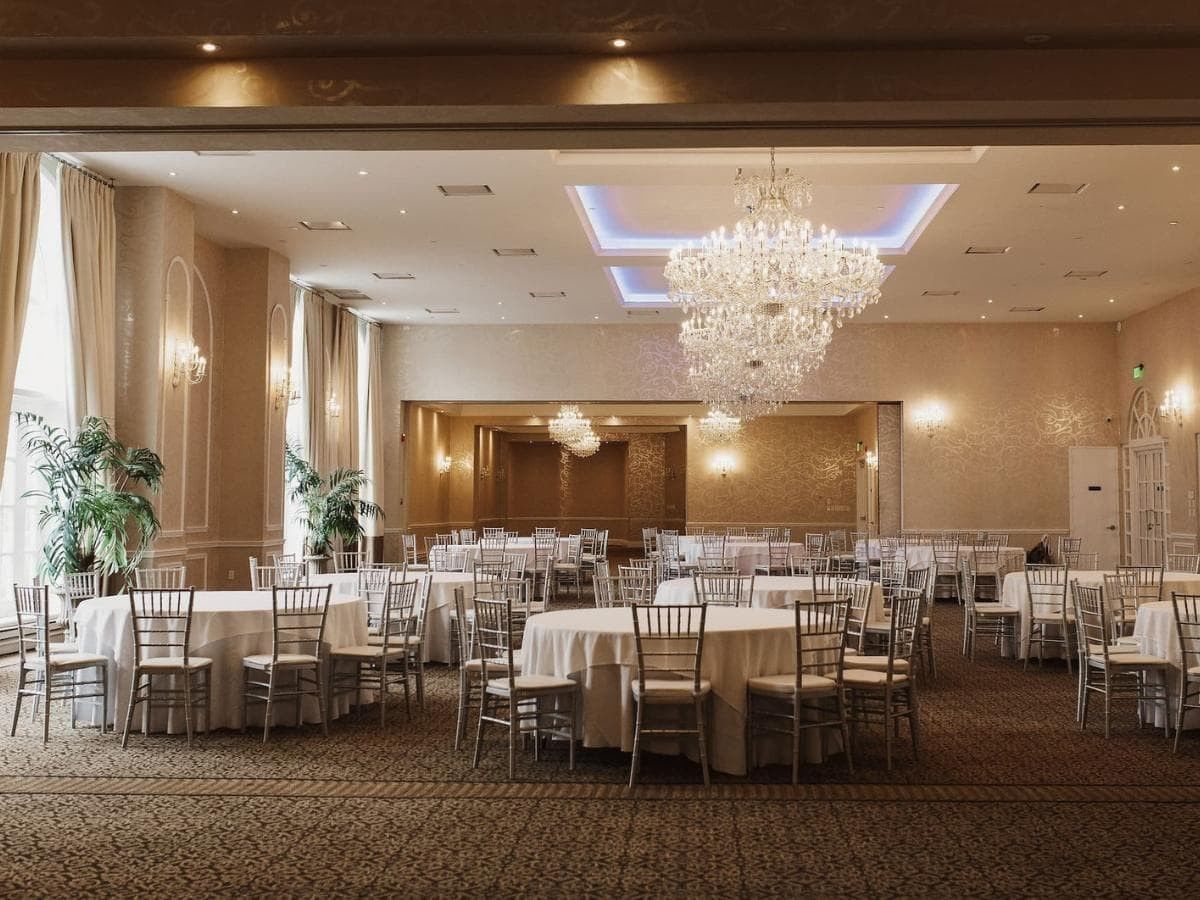 side view of the kingsley ballroom