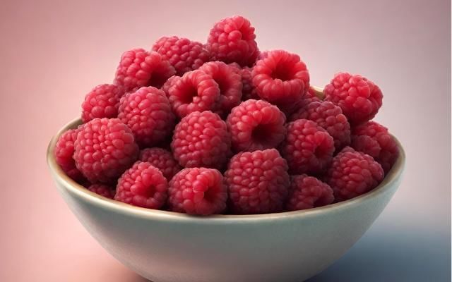 bowel of raspberries