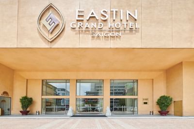 Exterior view of the Eastin Grand Hotel Saigon