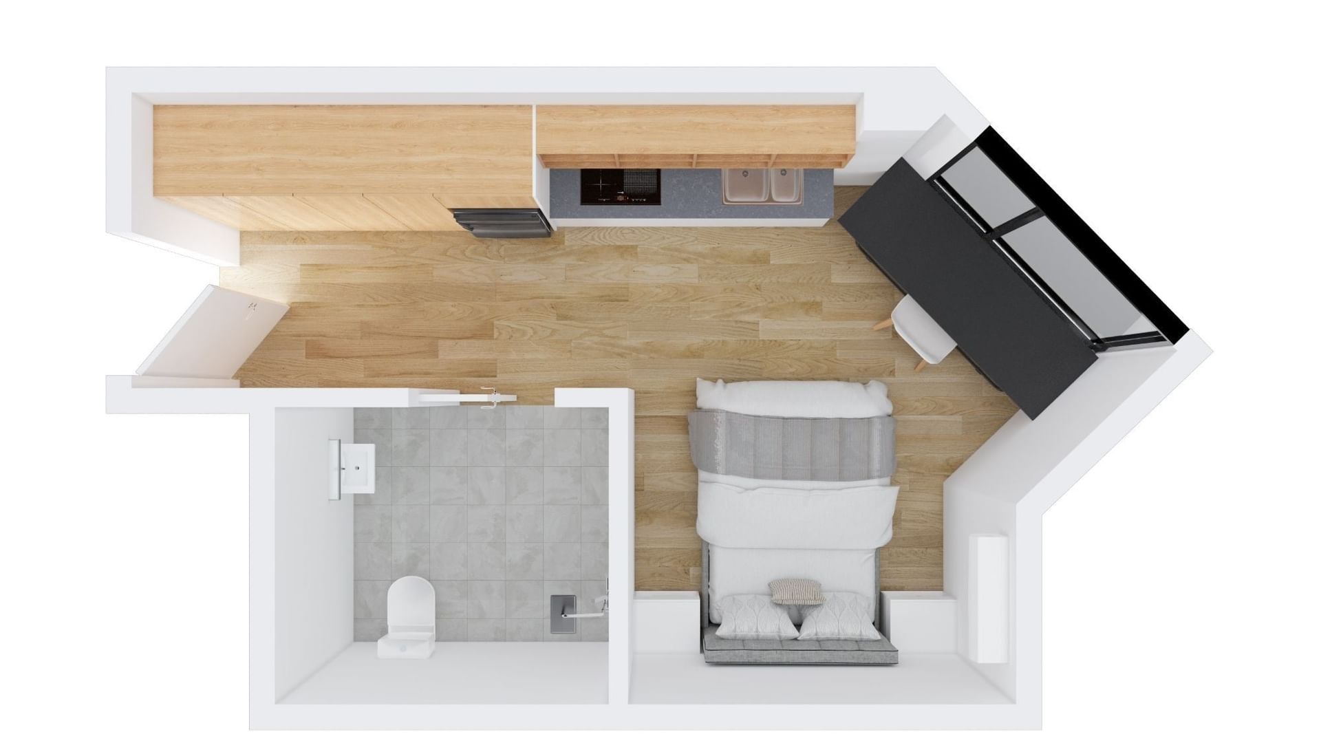 UL Auckland Central Floorplan Double Accessible